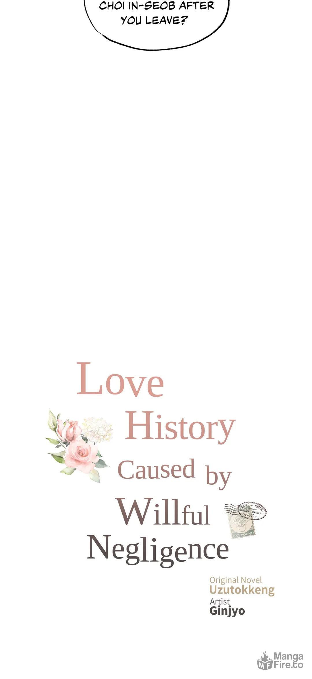Love History Caused by Willful Negligence – Chapter 61 page 9