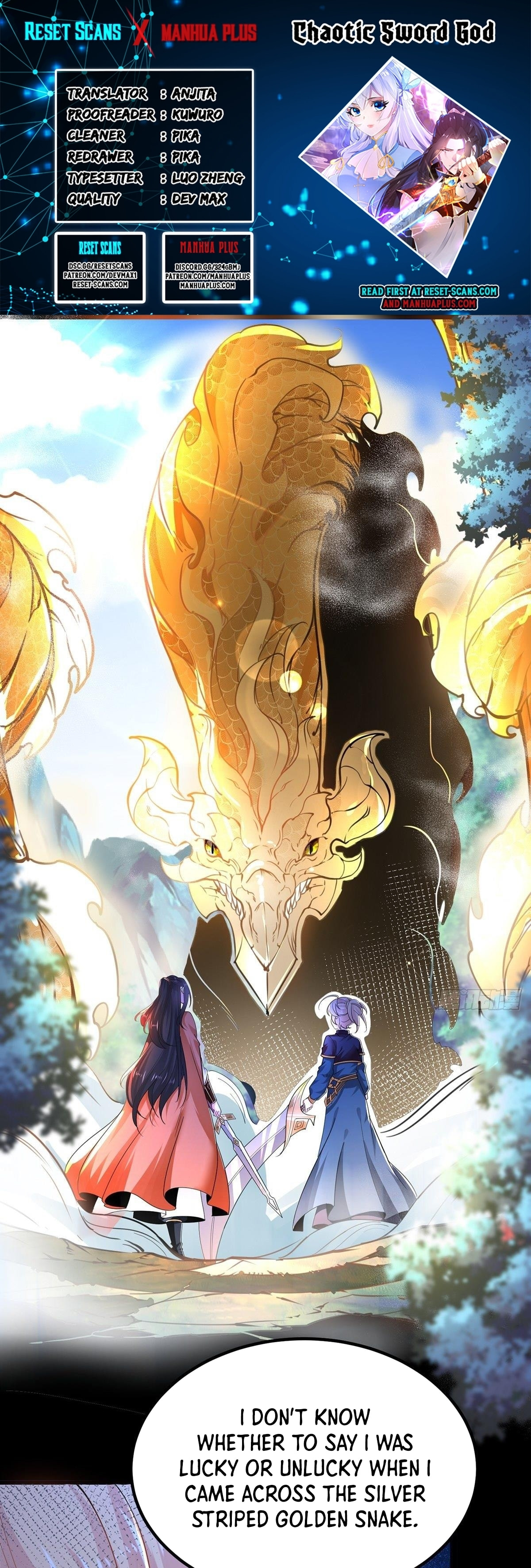 Chaotic Sword God – Chapter 55 page 0