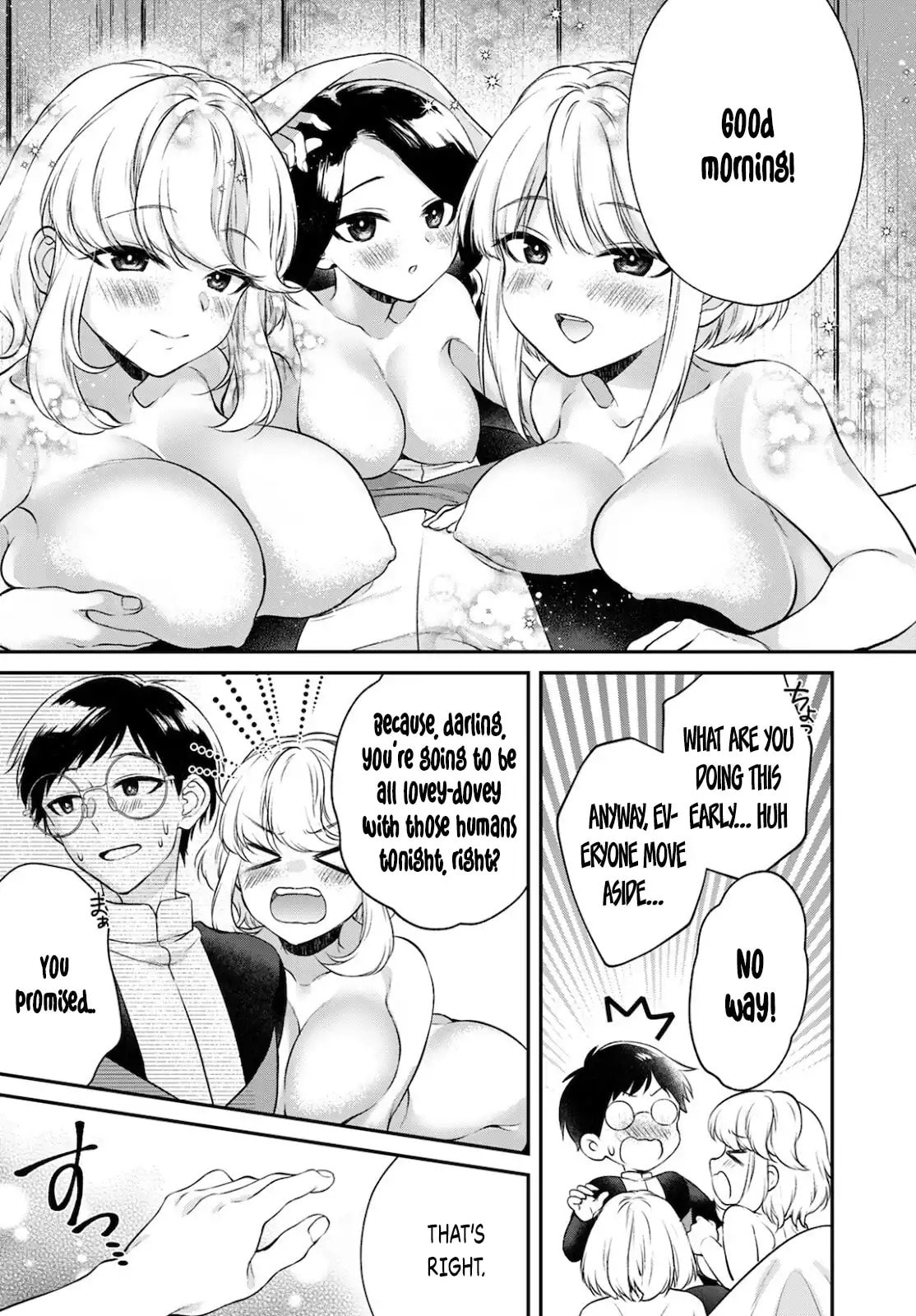 The dream of wine pool and a feast?! page 25