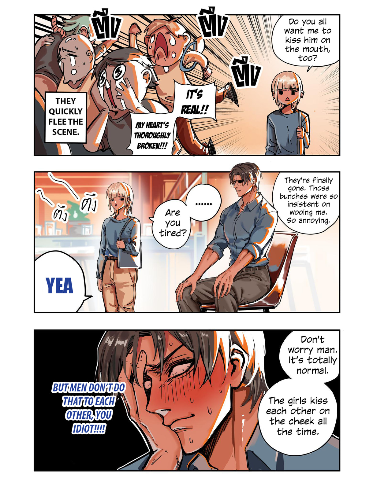 A Stripeless Tiger Is Now A Gal! (Colored) – Chapter 2 page 12