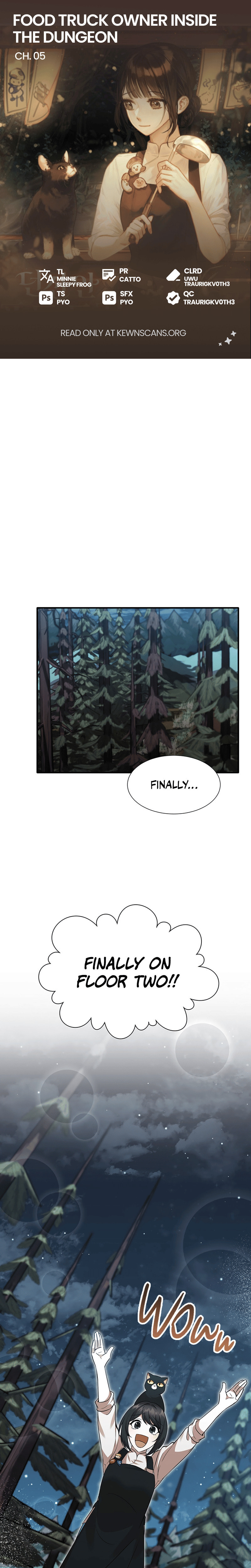 Food Truck Owner inside the Dungeon – Chapter 5 page 0