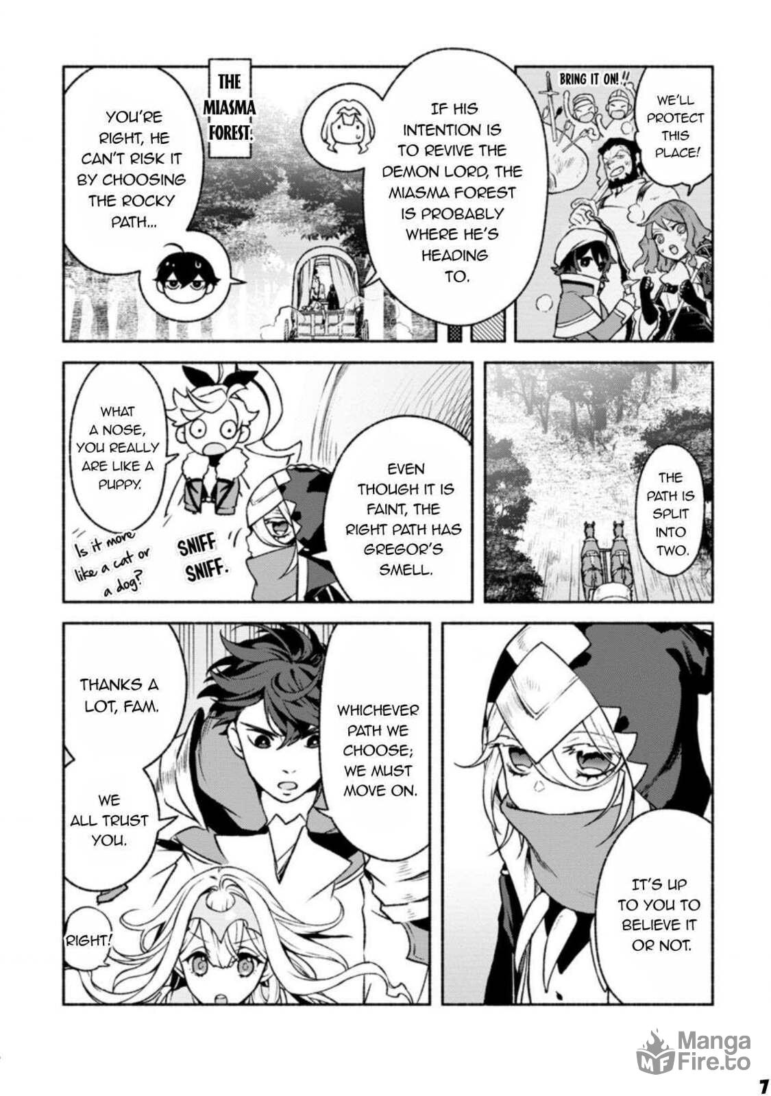 Sono Monban, Saikyou Nitsuki: Tsuihou Sareta Bougyo Ryoku 9999 no Senshi, Outo no Monban Toshite Musou Suru – Chapter 19 page 26