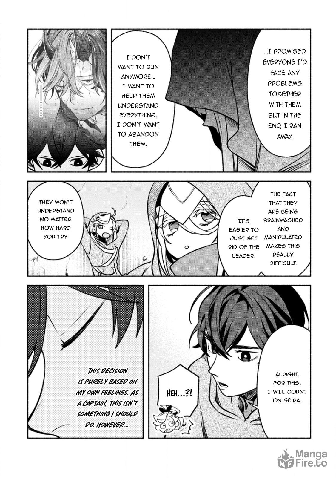 Sono Monban, Saikyou Nitsuki: Tsuihou Sareta Bougyo Ryoku 9999 no Senshi, Outo no Monban Toshite Musou Suru – Chapter 29 page 4