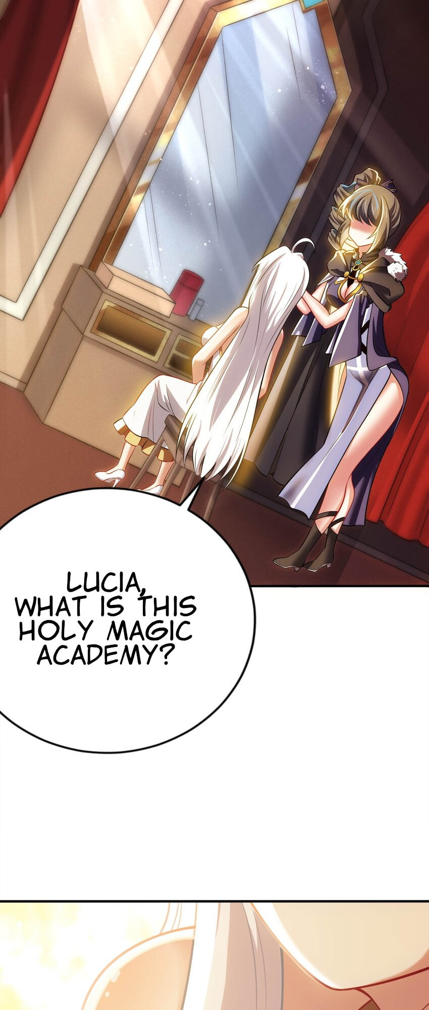Holy Magic Academy page 1