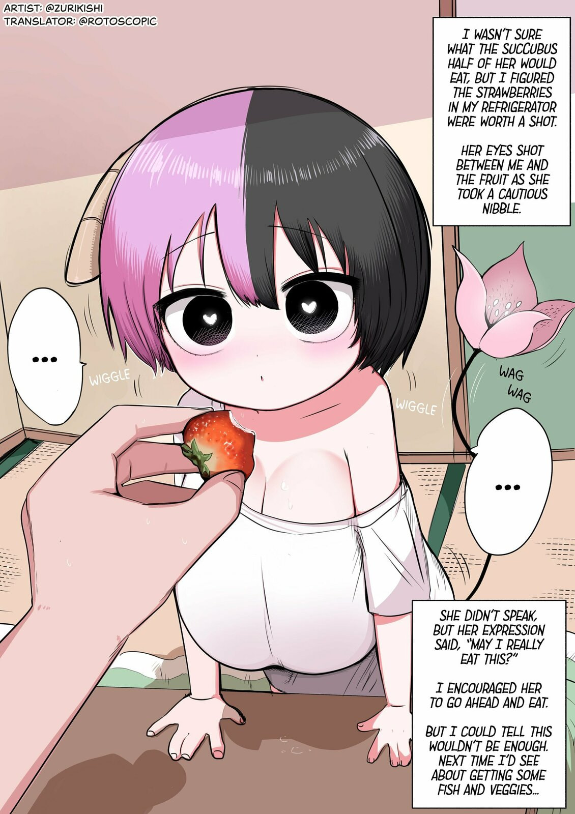 Half Succubus wo Hirotta – Chapter 2 page 0