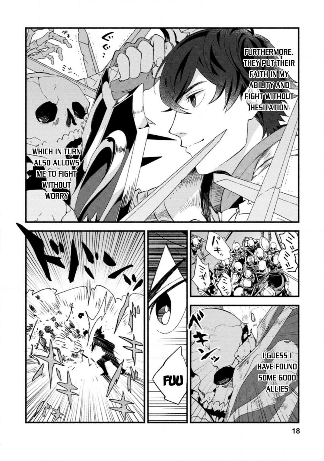 Sono Monban, Saikyou Nitsuki: Tsuihou Sareta Bougyo Ryoku 9999 no Senshi, Outo no Monban Toshite Musou Suru – Chapter 6 page 15
