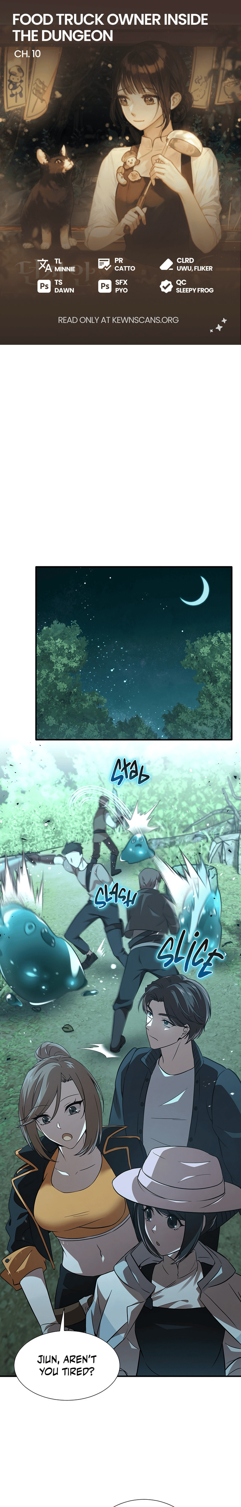Food Truck Owner inside the Dungeon – Chapter 10 page 0