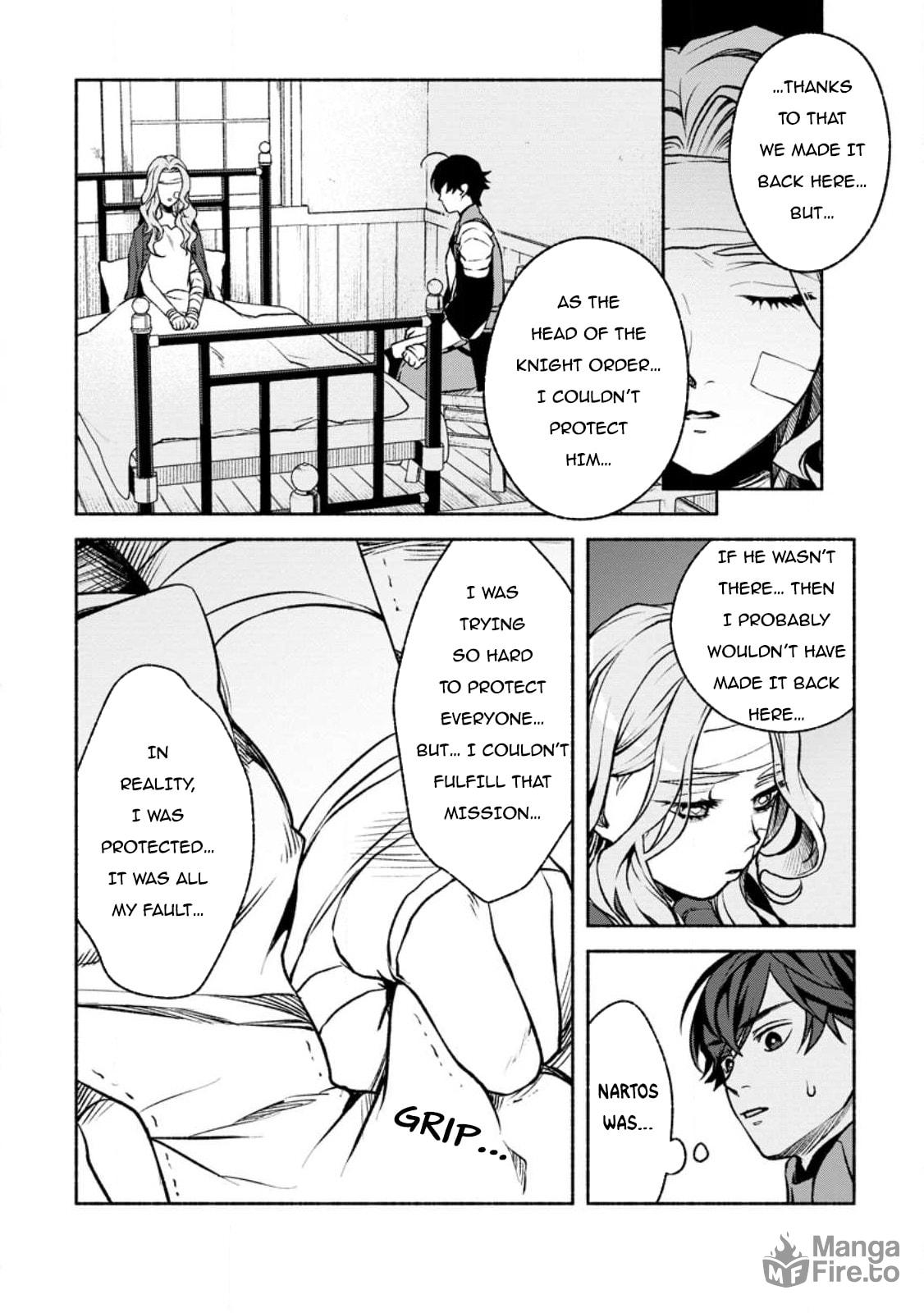 Sono Monban, Saikyou Nitsuki: Tsuihou Sareta Bougyo Ryoku 9999 no Senshi, Outo no Monban Toshite Musou Suru – Chapter 24 page 14