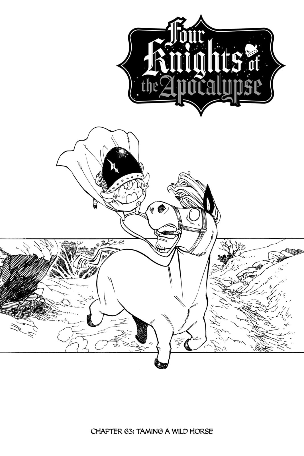 TAMING A WILD HORSE page 0