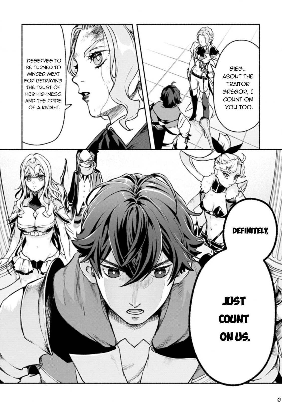 Sono Monban, Saikyou Nitsuki: Tsuihou Sareta Bougyo Ryoku 9999 no Senshi, Outo no Monban Toshite Musou Suru – Chapter 19 page 25